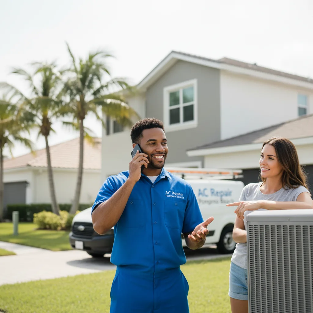 AC Repair Pompano Beach customer support in East Berne
